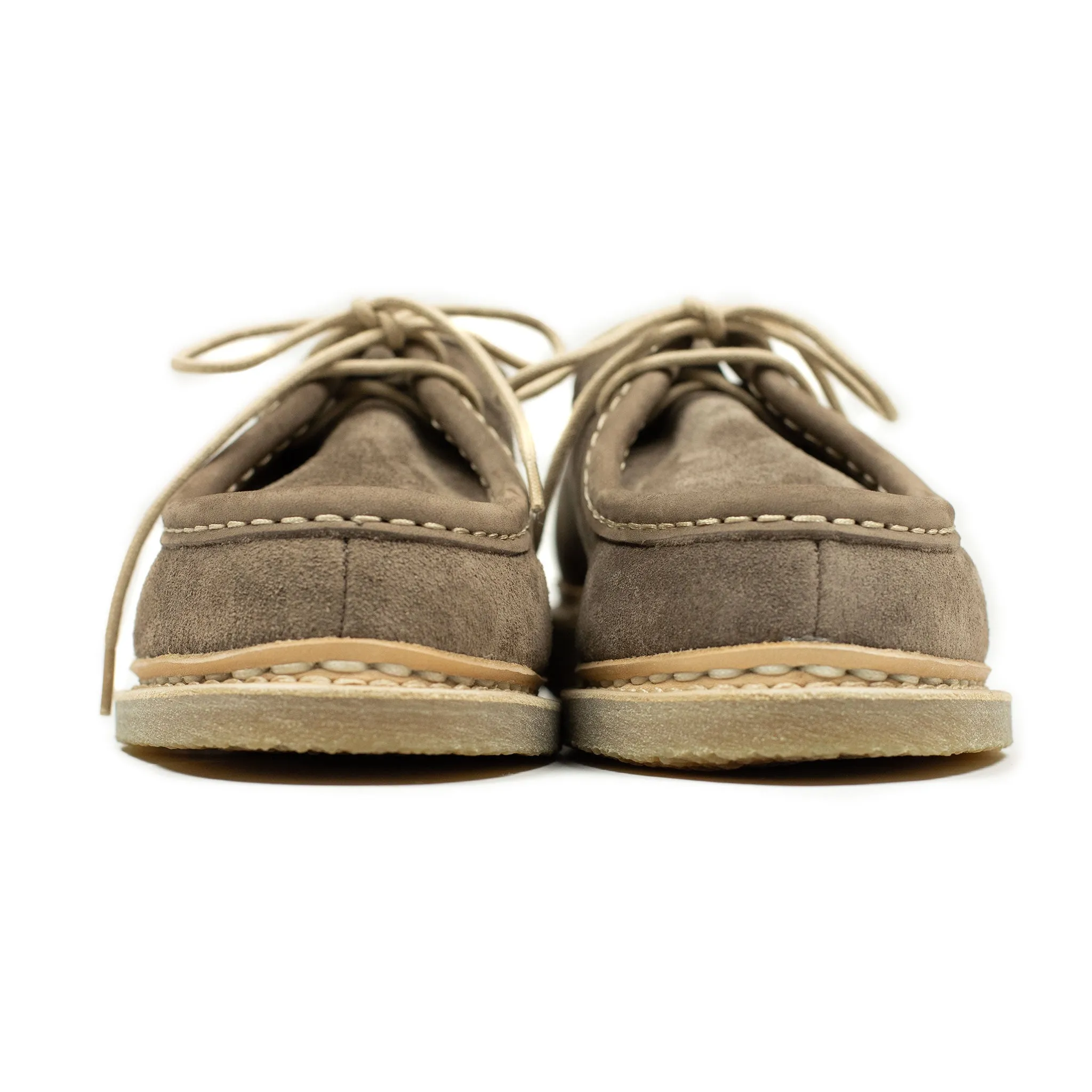 Micka tyrolean derbies in Smoky taupe suede