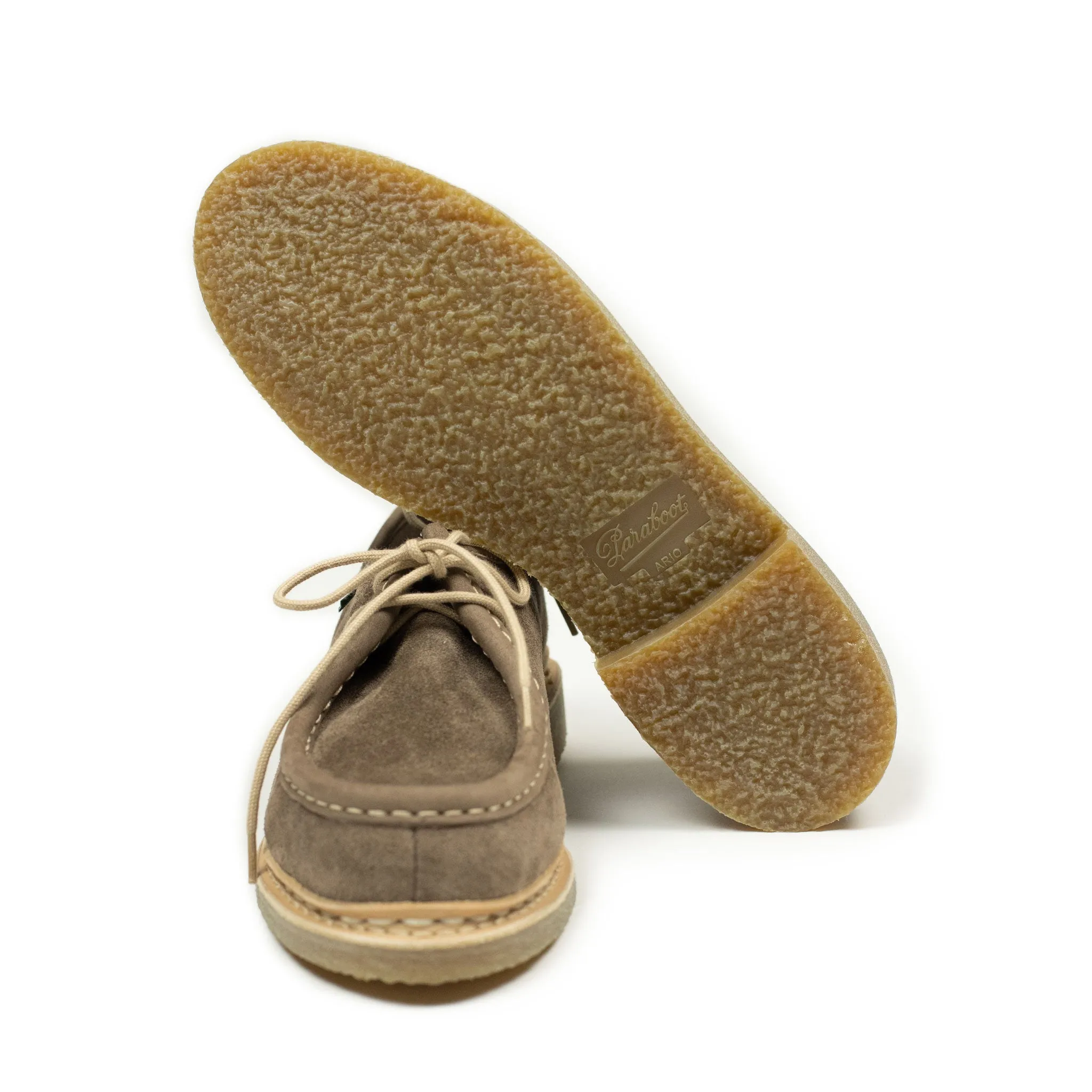 Micka tyrolean derbies in Smoky taupe suede