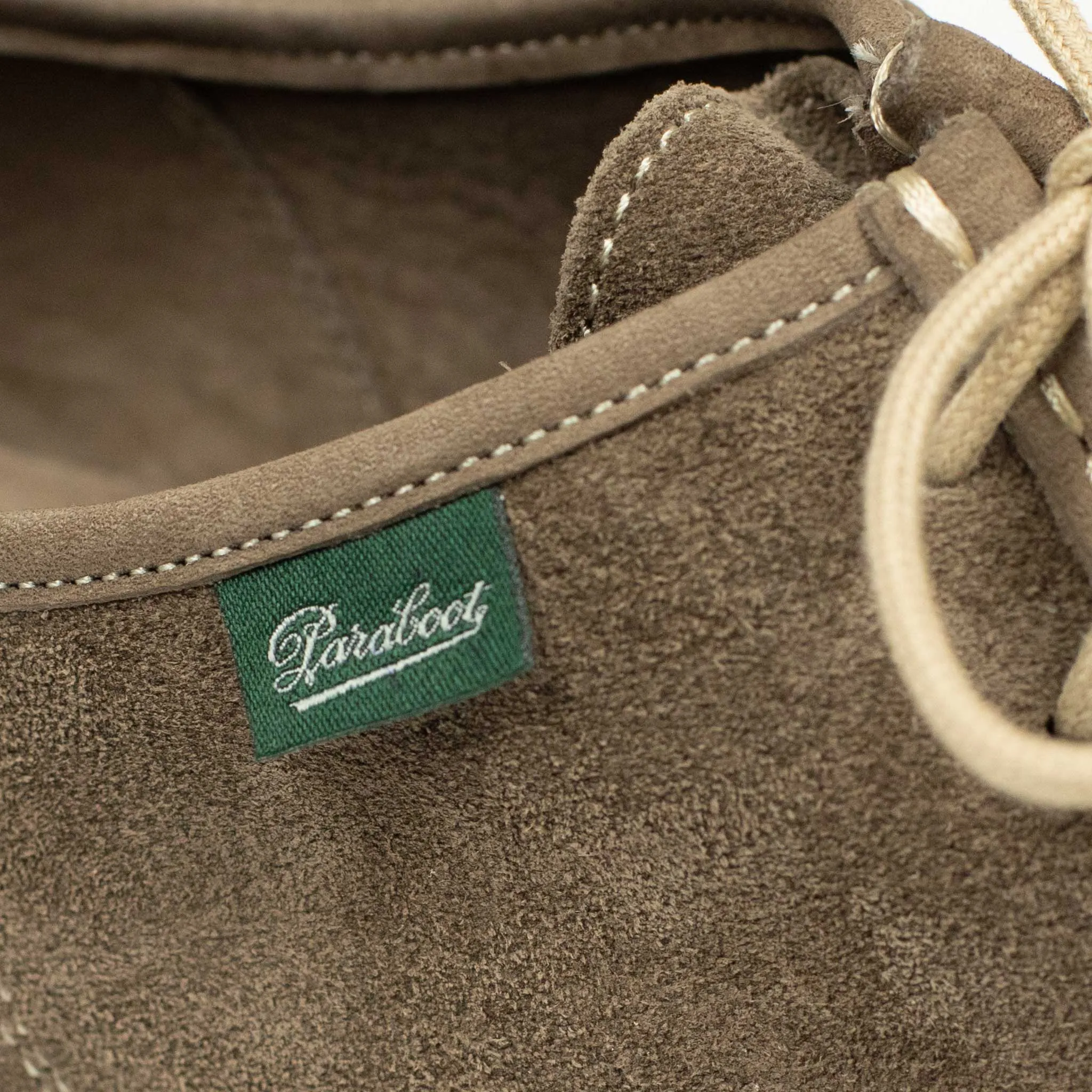 Micka tyrolean derbies in Smoky taupe suede