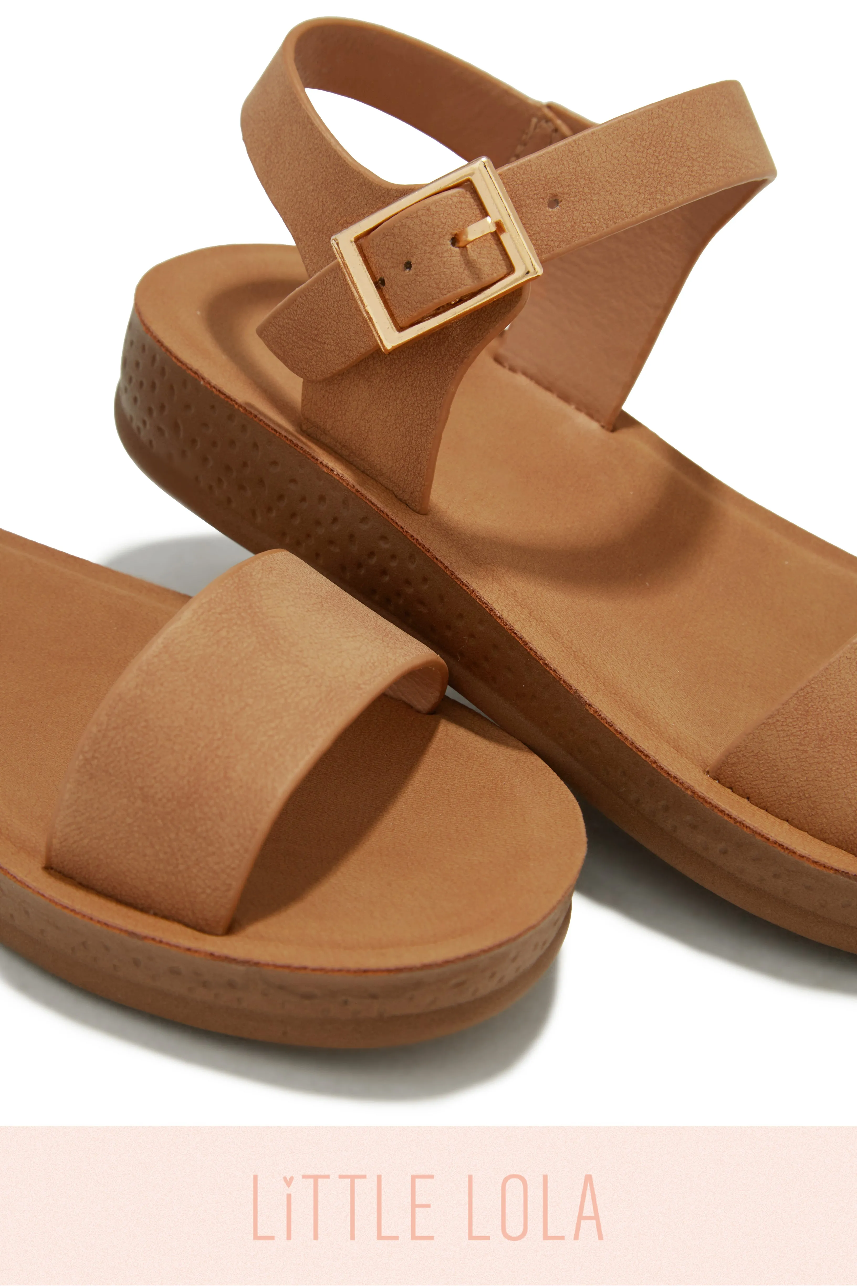 Mini Haley Sandals - Tan