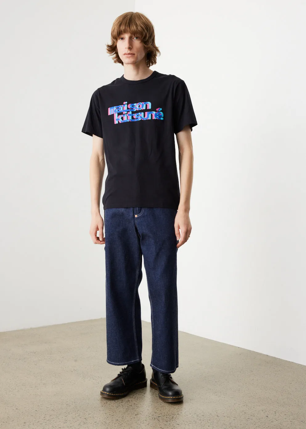 Neon Typo Classic T-Shirt