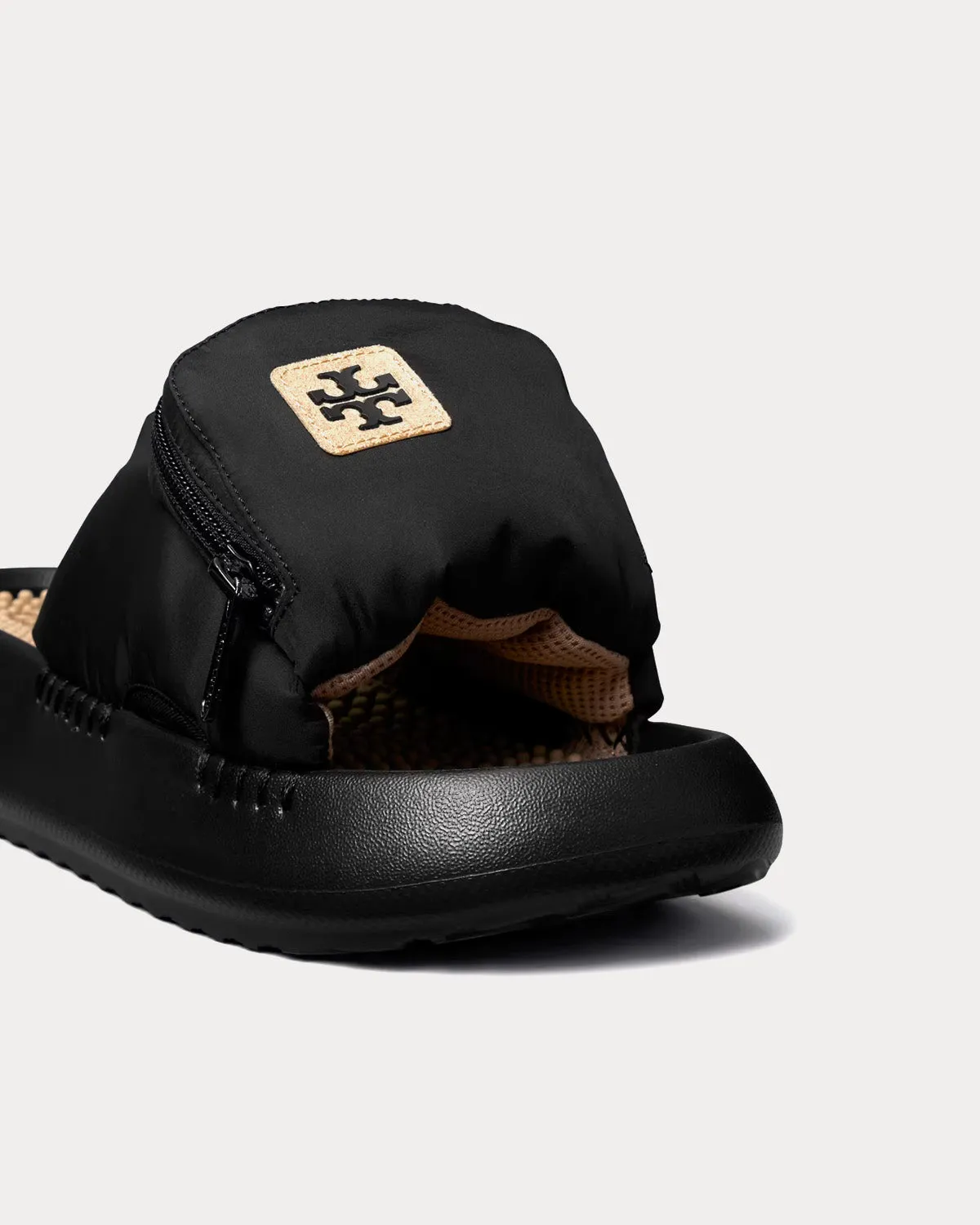 Pocket Sport Slide Perfect Black / Light Taupe /Light Taupe Slip Ons