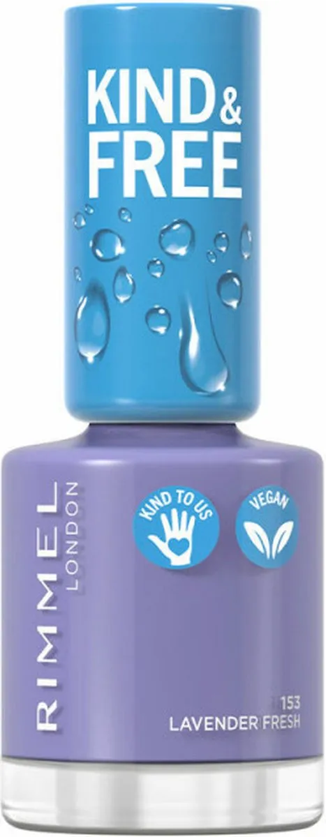 Rimmel London KIND & FREE Vegan Nagellak - 153 Lavender Light