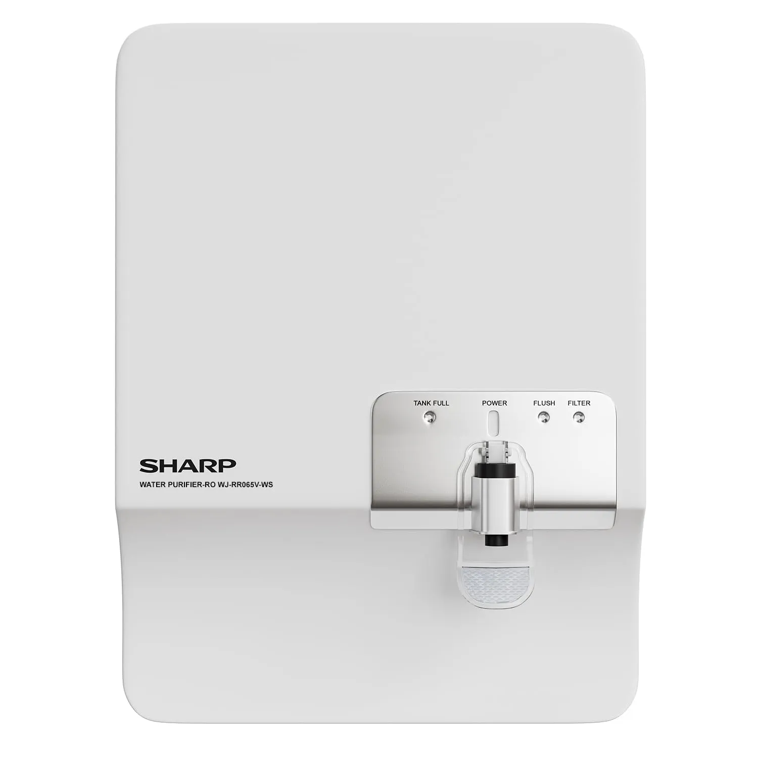 SHARP WJ-RR065V-WS RO   UV Water Purifier I 7-Stage Purification I CeroSilver Technology I In-Tank UV LED I Suitable for all water sources I  White Silver