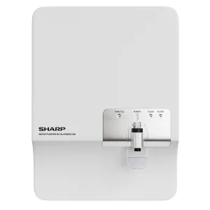 SHARP WJ-RR065V-WS RO   UV Water Purifier I 7-Stage Purification I CeroSilver Technology I In-Tank UV LED I Suitable for all water sources I  White Silver