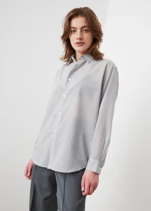 Sheer Wool Silk Shirt