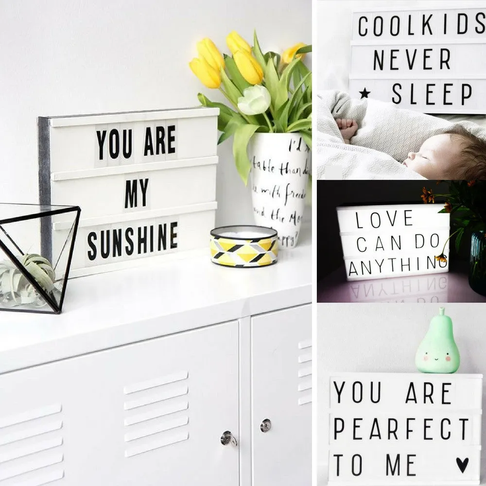 Shoppy DIY Cinema Light Box Add Ons