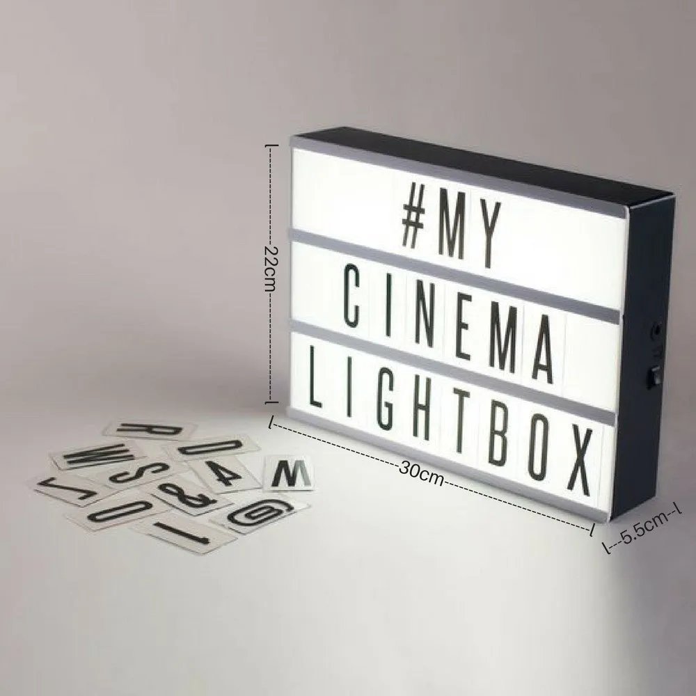Shoppy DIY Cinema Light Box Add Ons