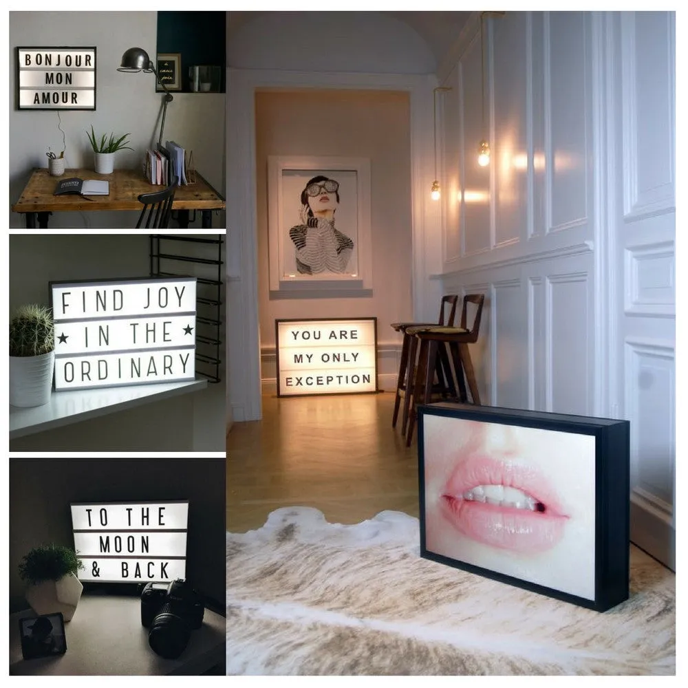 Shoppy DIY Cinema Light Box Add Ons