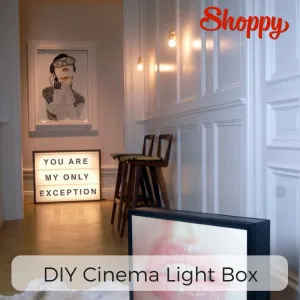 Shoppy DIY Cinema Light Box Add Ons