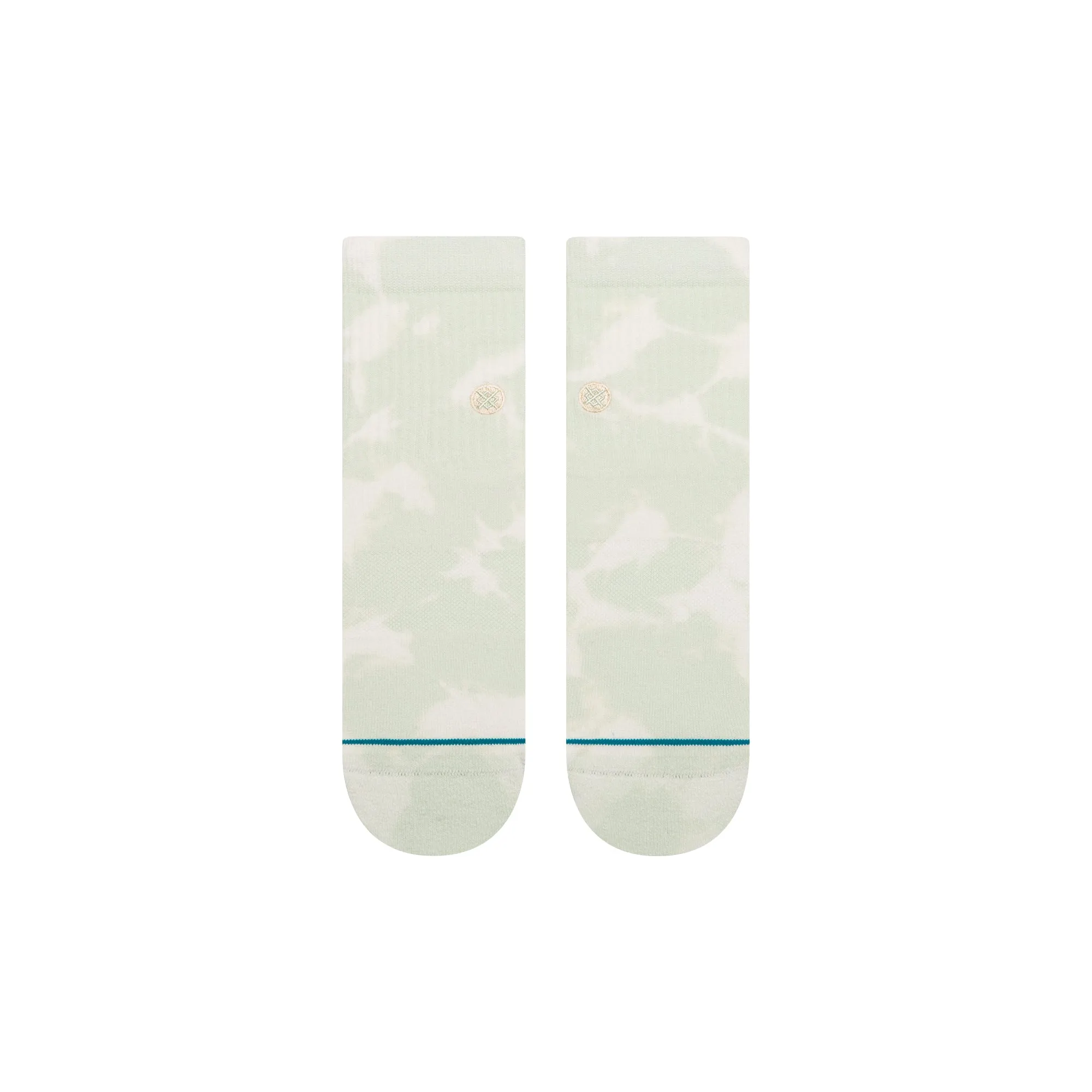 Stance Cotton Quarter Icon Dye Socks - Light Blue