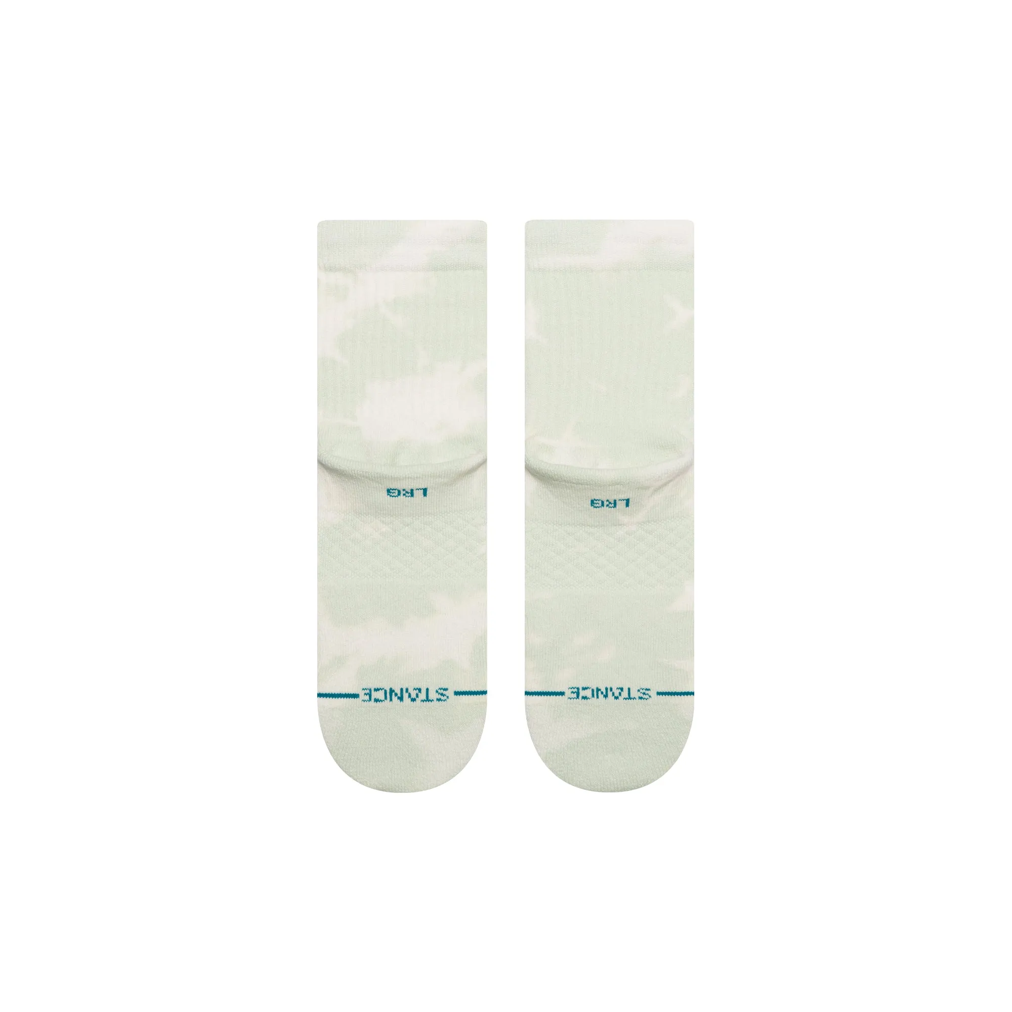 Stance Cotton Quarter Icon Dye Socks - Light Blue
