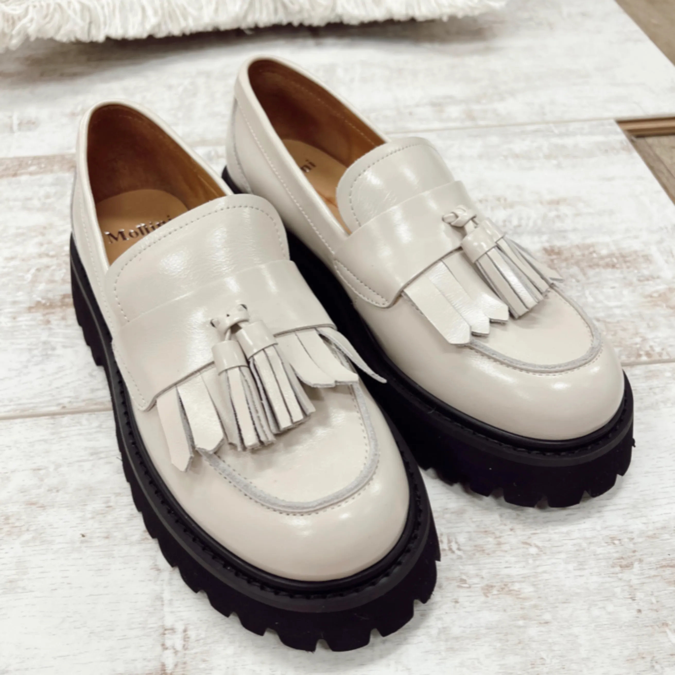 Sunniva Leather Loafers