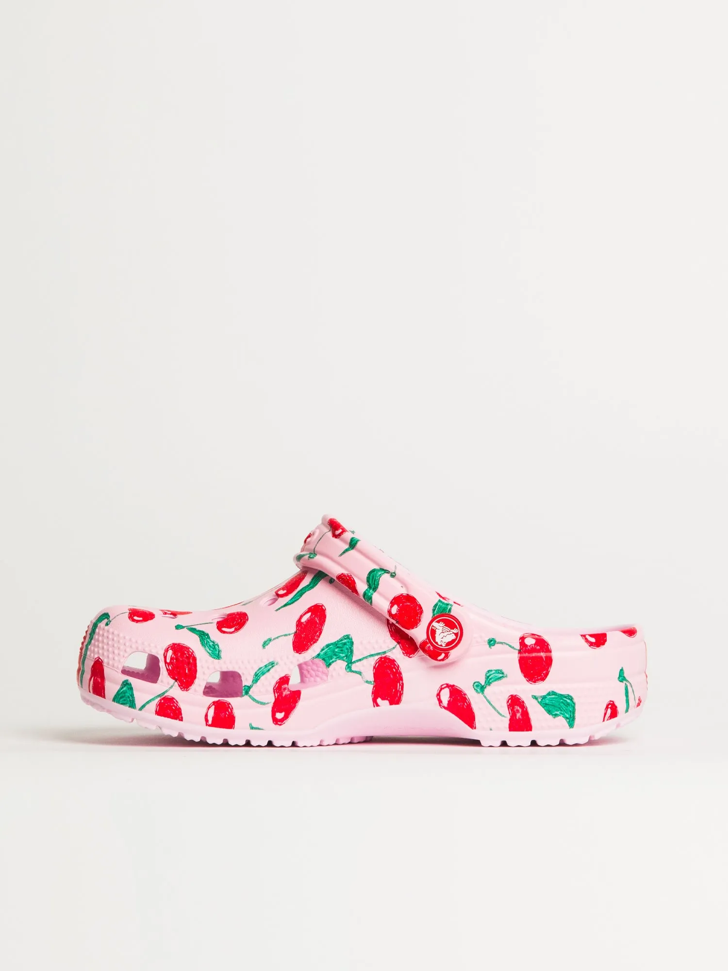 WOMENS CROCS CLASSIC FRESH FRUITS CLOG - ROSE