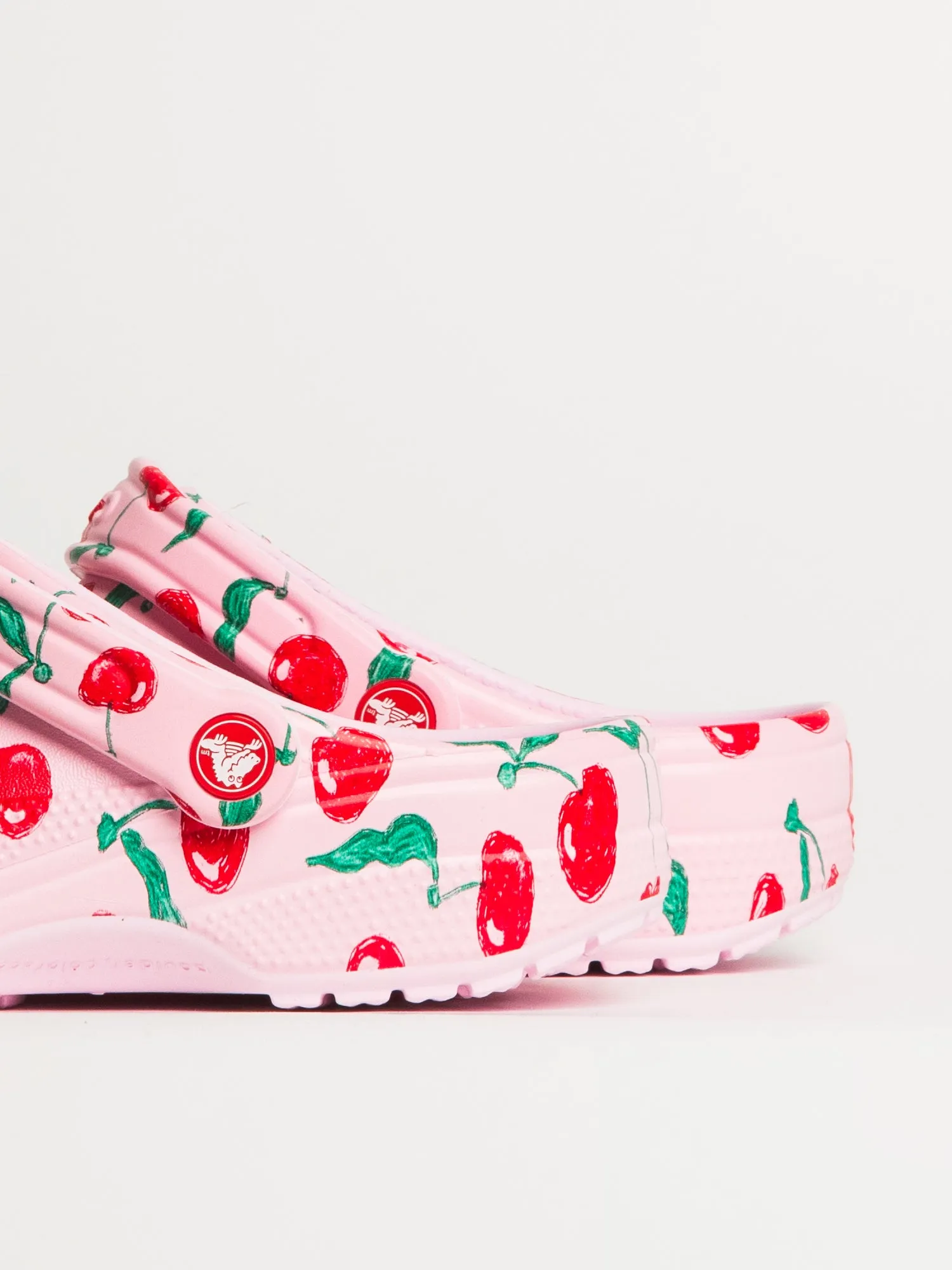 WOMENS CROCS CLASSIC FRESH FRUITS CLOG - ROSE