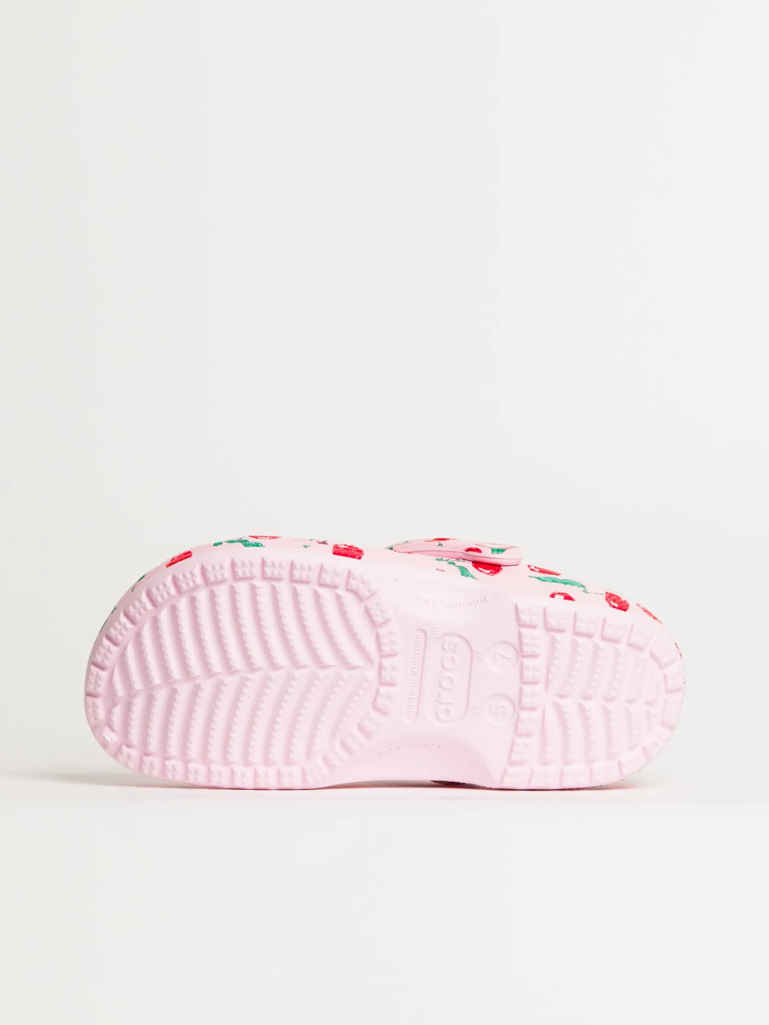 WOMENS CROCS CLASSIC FRESH FRUITS CLOG - ROSE